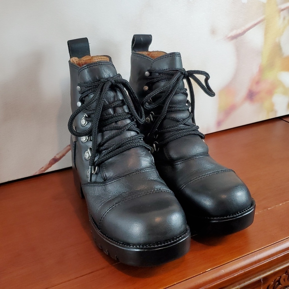 Harley Davidson moto boot - 5.5 - Picture 3 of 12